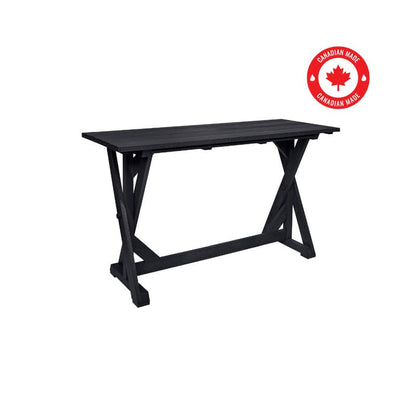 CRP Outdoor Living > Patio Furniture > Dining C.R. Plastic Products Harvest Bar Table