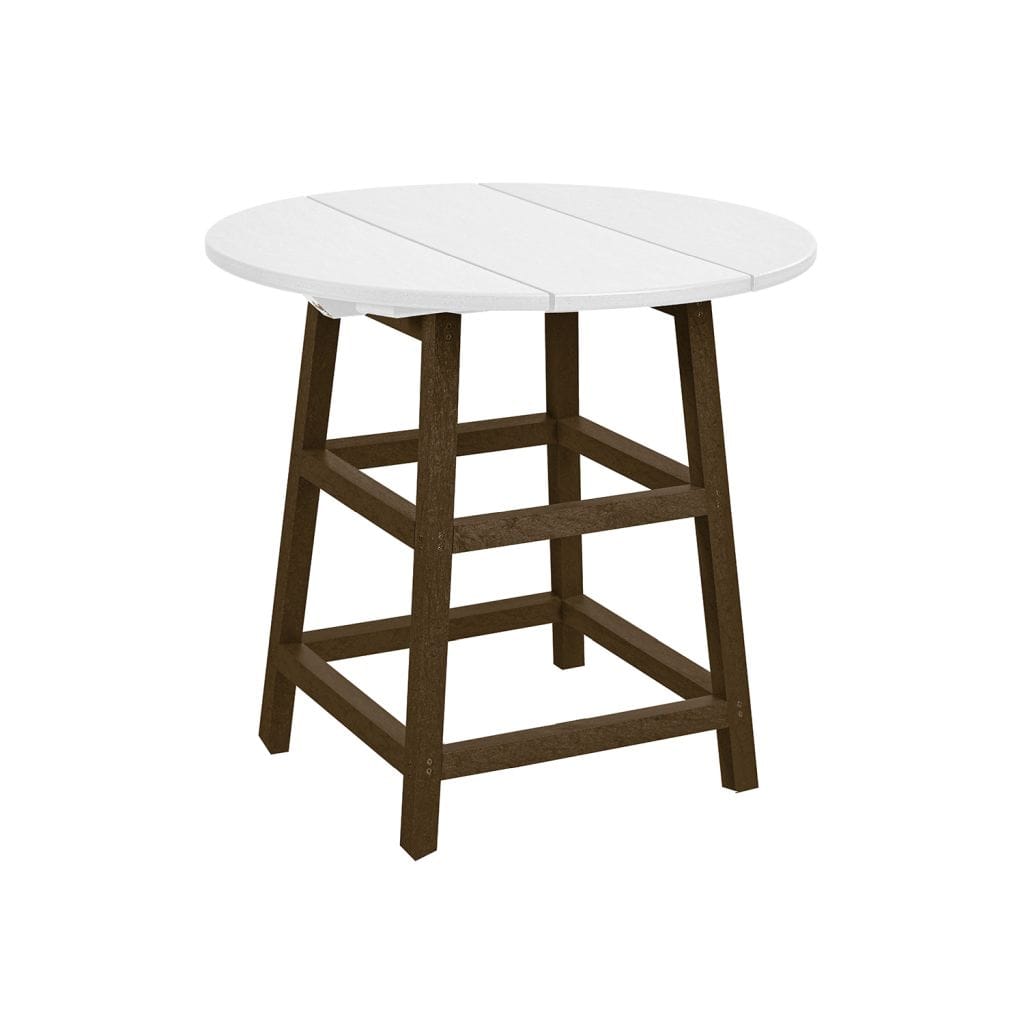 CRP Outdoor Living > Patio Furniture > Dining Chocolate C.R. Plastic Products Dining table legs