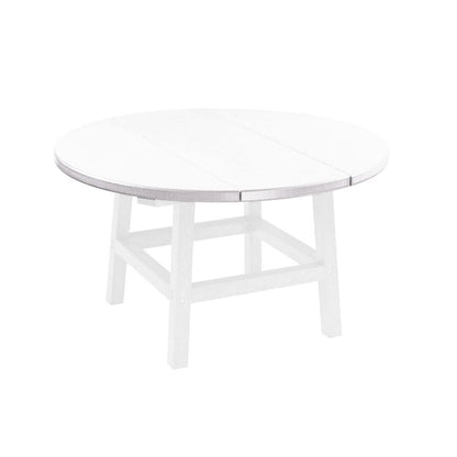 CRP Outdoor Living > Patio Furniture > Dining White C.R. Plastic Products 32" Round Table Top