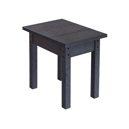 CRP Outdoor Living > Patio Furniture > Resin Black C.R. Plastic Products  SMALL RECTANGULAR TABLE