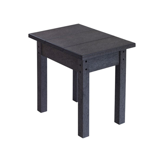 CRP Outdoor Living > Patio Furniture > Resin Black C.R. Plastic Products  SMALL RECTANGULAR TABLE