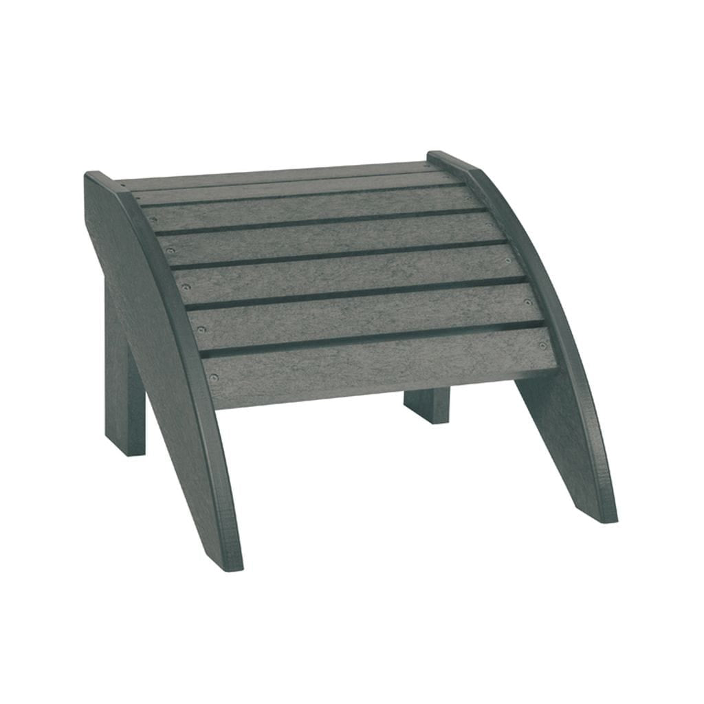 CRP Outdoor Living > Patio Furniture Slate Grey C.R. Plastic Products Footstool