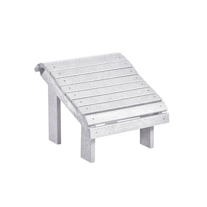 CRP Outdoor Living > Patio Furniture White C.R. Plastic Products Premium Footstool