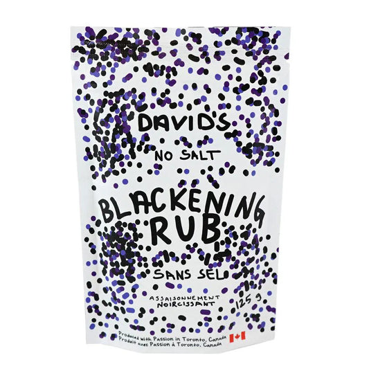 David's Rubs Edibles > Seasoning > Rub David's No Salt Blackening Rub - 125 g