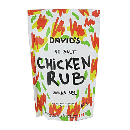 David's Rubs Edibles > Seasoning > Rubs David's No Salt Chicken Rub - 110 g