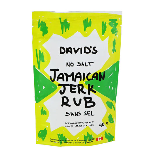 David's Rubs Edibles > Seasoning > Rubs David's No Salt Jamaican Jerk Rub - 90 g