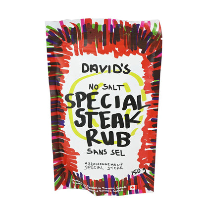 David's Rubs Edibles > Seasoning > Rubs David's No Salt Special Steak Rub - 150 g