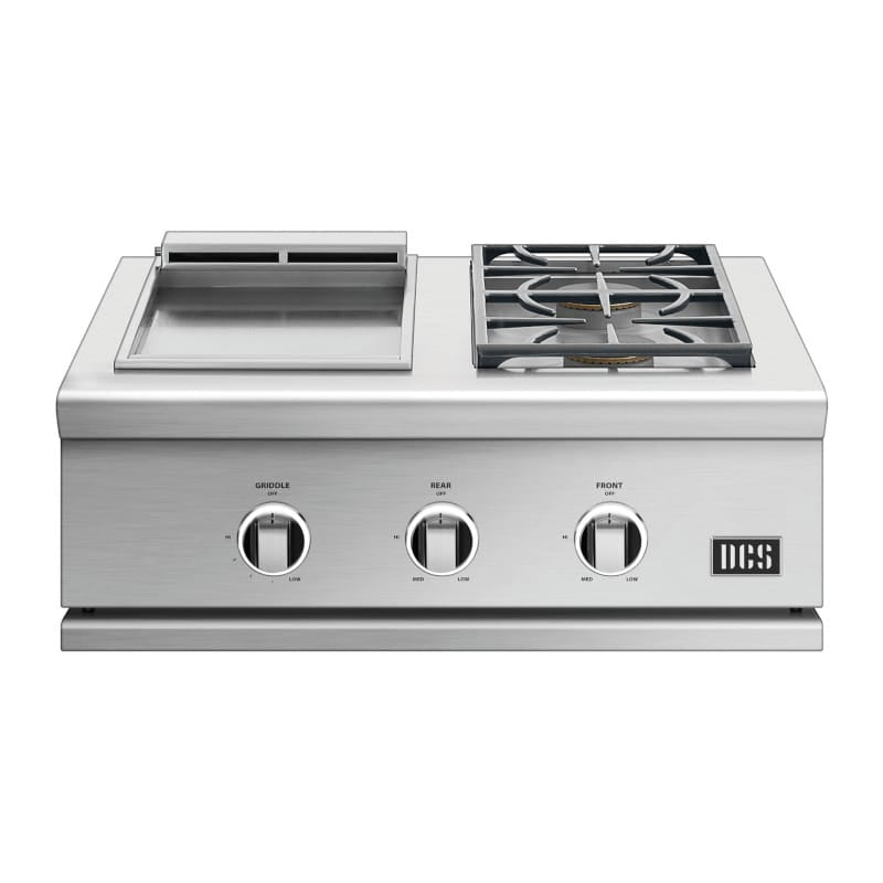 DCS Outdoor Cooking > Outdoor Kitchens > Built In > Accessory Components DCS Series 9 30" Griddle/Side Burner - Natural Gas