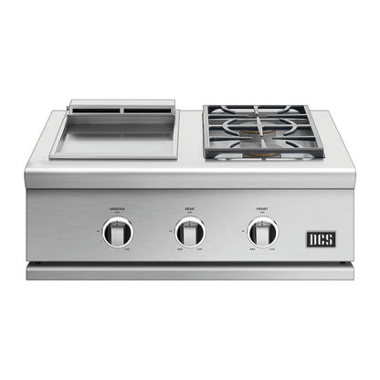 DCS Outdoor Cooking > Outdoor Kitchens > Built In > Accessory Components DCS Series 9 30" Griddle/Side Burner - Natural Gas