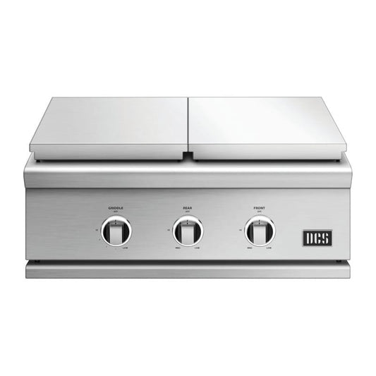 DCS Outdoor Cooking > Outdoor Kitchens > Built In > Accessory Components DCS Series 9 30" Griddle/Side Burner - Natural Gas