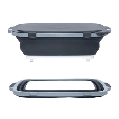 Drip Ez Barbecue Accessories > Food Preparation > Cutting Boards and Prep Tubs Black Drip Ez Collapsible Prep Tub XL V2