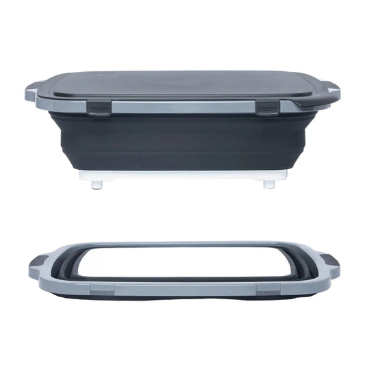 Drip Ez Barbecue Accessories > Food Preparation > Cutting Boards and Prep Tubs Black Drip Ez Collapsible Prep Tub XL V2