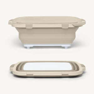 Drip Ez Barbecue Accessories > Food Preparation > Cutting Boards and Prep Tubs Sandstone Drip Ez Sand Stone Collapsible Prep Tub V2