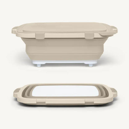 Drip Ez Barbecue Accessories > Food Preparation > Cutting Boards and Prep Tubs Sandstone Drip Ez Sand Stone Collapsible Prep Tub V2