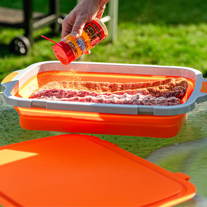 Drip Ez Barbecue Accessories > Food Preparation > Cutting Boards and Prep Tubs Sandstone Drip Ez Sand Stone Collapsible Prep Tub V2
