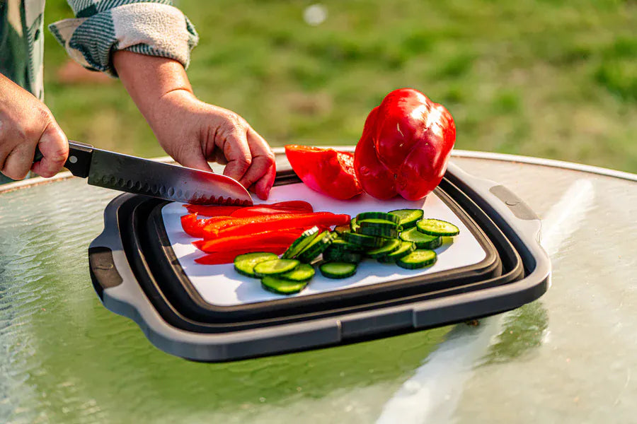 Drip Ez Barbecue Accessories > Food Preparation > Cutting Boards and Prep Tubs Sandstone Drip Ez Sand Stone Collapsible Prep Tub V2