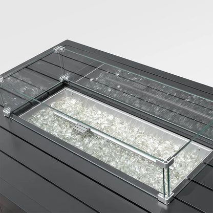 Enclover Outdoor Living > Firepits > Gas Firepits Enclover 48" Rectangular Fire Table