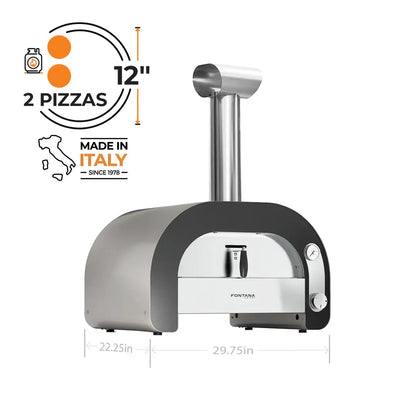 Fontana Forni Outdoor Cooking > Pizza Ovens Fontana Forni Maestro 60 Gas Oven