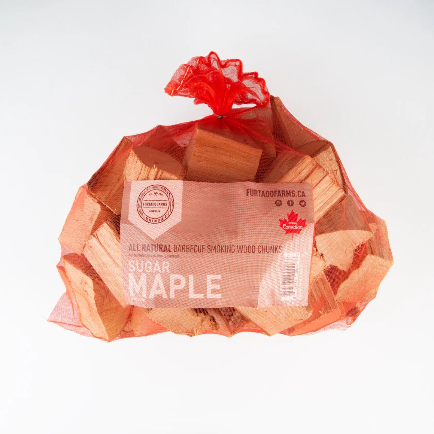 Furtado Farms Wood & Charcoal > Wood > Chunks Furtado Farms Sugar Maple Cookwood Chunks