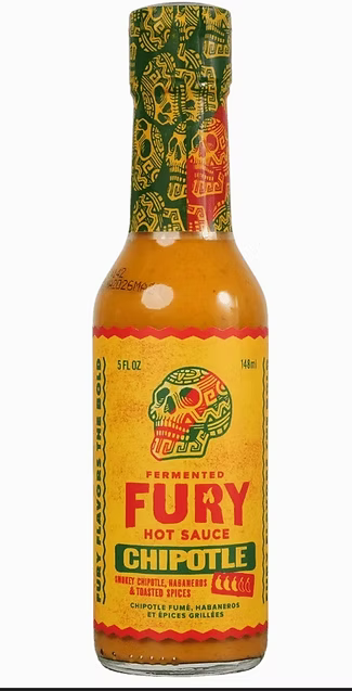 Fury Hot Sauce Barbecue Accessories > Food Prep > Sauces & Spices Fury Breakfast Hot Sauce - 5 oz
