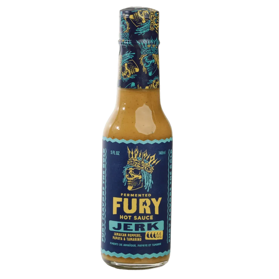 Fury Hot Sauce Barbecue Accessories > Food Prep > Sauces & Spices Fury Jerk Hot Sauce - 5 oz