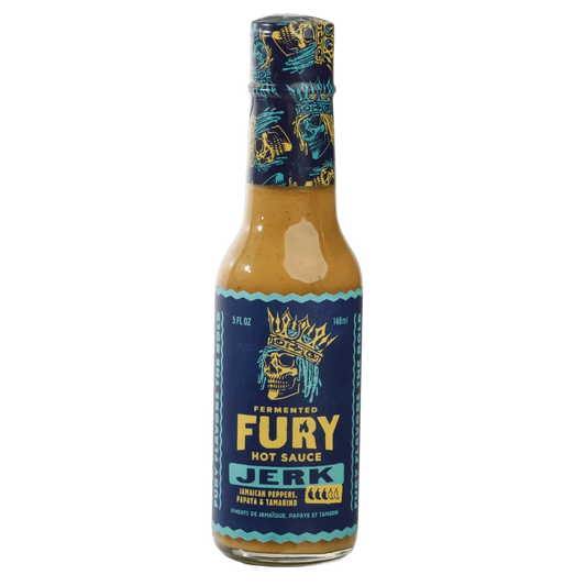 Fury Hot Sauce Barbecue Accessories > Food Prep > Sauces & Spices Fury Jerk Hot Sauce - 5 oz