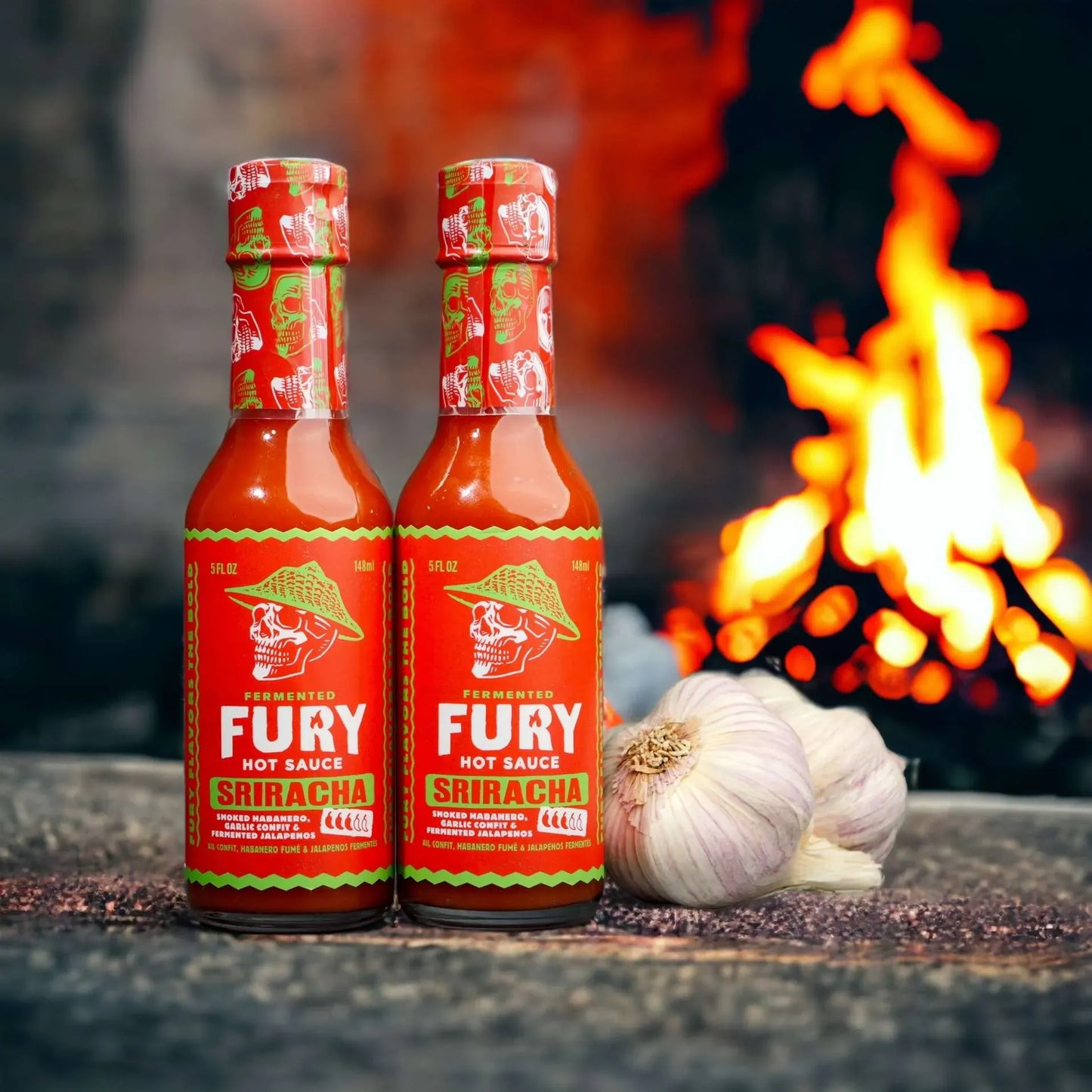 Fury Hot Sauce Barbecue Accessories > Food Prep > Sauces & Spices Fury Sriracha Hot Sauce - 5 oz