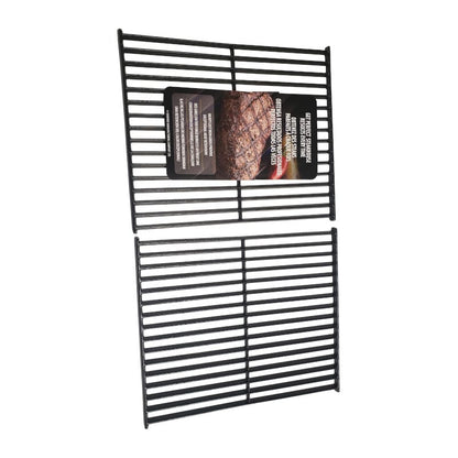 Grill Care Cooking Grates - Stainless Steel Grill Care 11225GC Cast Iron Cooking Grids (Box of Two)