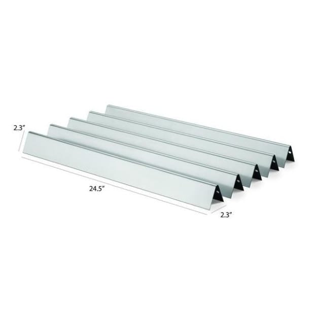 Grill Care Heat Deflectors Grill Care 17540 Stainless Steel Heat Tents - Compatible with Genesis 300 (Set of 5)