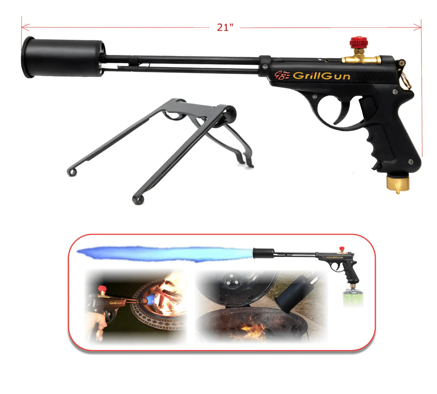 GrillBlazer Barbecue Accessories > Smoking Accessories > Charcoal Accessories > Fire Starters GrillBlazer GrillGun