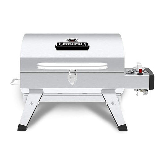 GrillPro Outdoor Cooking > Portable Grills > Propane GrillPro Stainless Steel Table Top Propane Grill