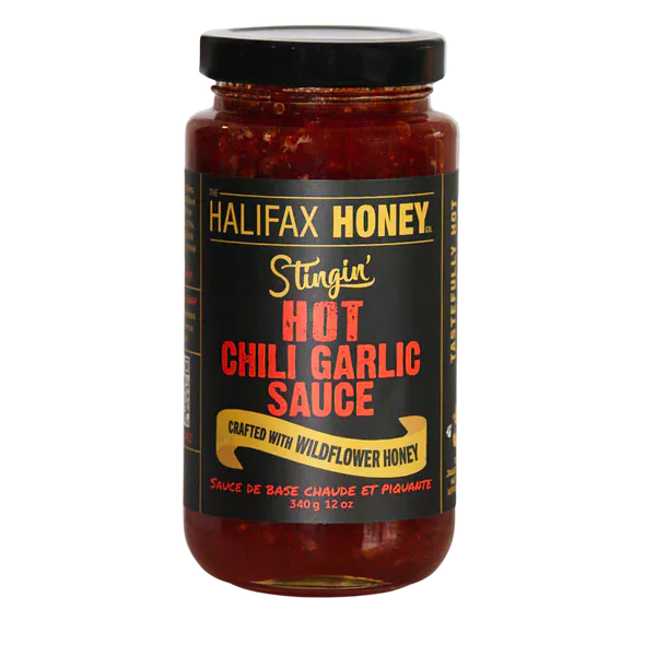 Halifax Hot Honey Edibles > Seasoning > Sauce Halifax Hot Honey Stingin' Hot Chili Garlic Sauce