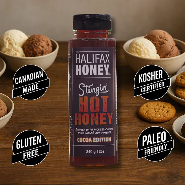 Halifax Hot Honey Edibles > Seasoning > Sauce Halifax Hot Honey Stingin' Hot Honey Cocoa