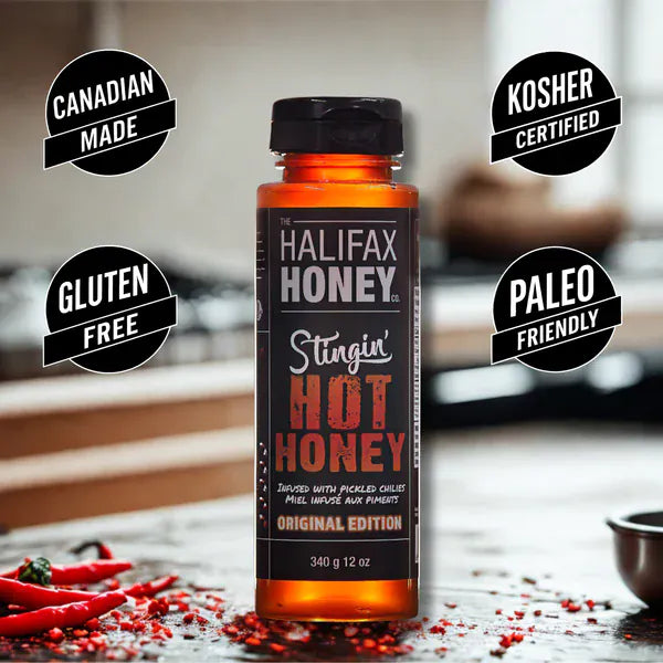 Halifax Hot Honey Edibles > Seasoning > Sauce Halifax Hot Honey Stingin' Hot Honey Original