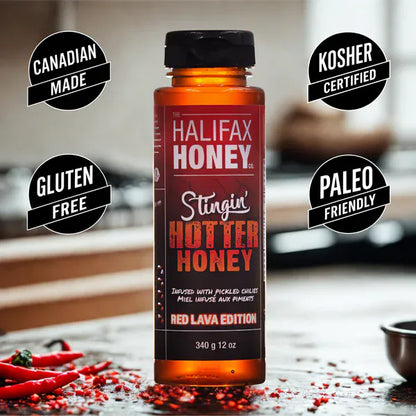 Halifax Hot Honey Edibles > Seasoning > Sauce Halifax Hot Honey Stingin' Hot Honey Red Lava