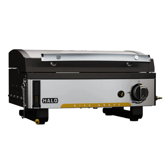 Halo Outdoor Cooking > Gas Grills > Griddle Halo Elite1B Countertop Griddle