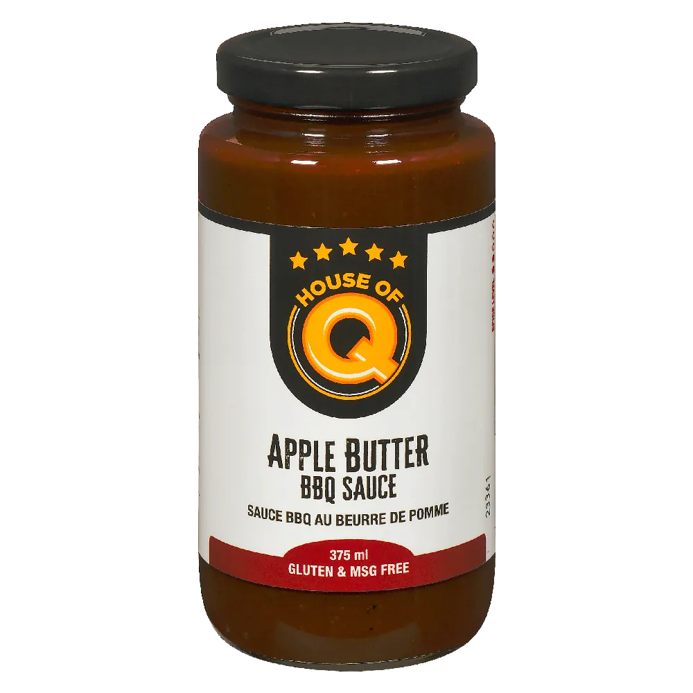 House of Q Edibles > Seasoning > Sauce House of Q - Apple Butter BBQ Sauce