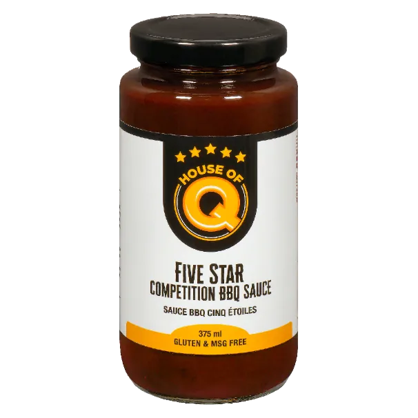 House of Q Edibles > Seasoning > Sauce House of Q - Competition BBQ Sauce: 5 Star Sweet and Tangy - Gluten Free
