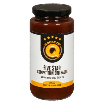 House of Q Edibles > Seasoning > Sauce House of Q - Competition BBQ Sauce: 5 Star Sweet and Tangy - Gluten Free