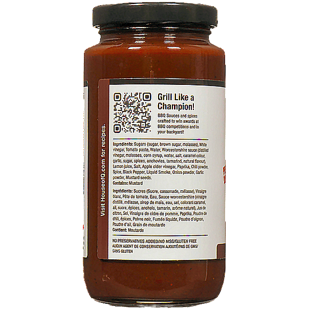 House of Q Edibles > Seasoning > Sauce House of Q - Rock N' Red 2.0 BBQ Sauce