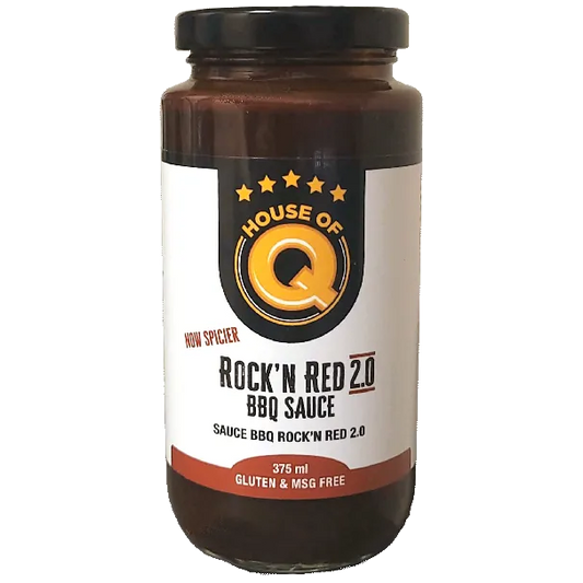 House of Q Edibles > Seasoning > Sauce House of Q - Rock N' Red 2.0 BBQ Sauce