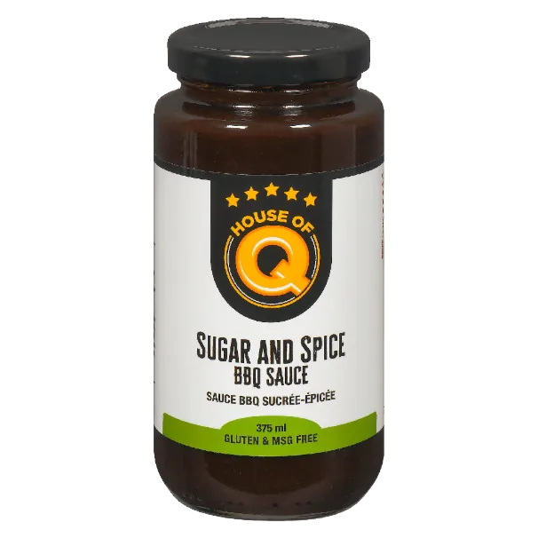 House of Q Edibles > Seasoning > Sauce House Of Q - Sugar & Spice BBQ Sauce