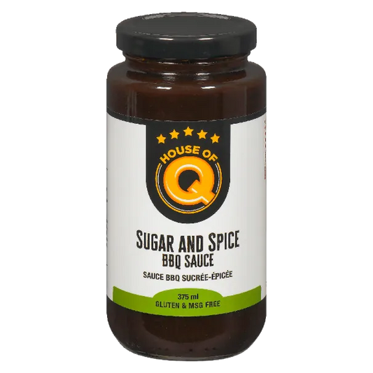 House of Q Edibles > Seasoning > Sauce House Of Q - Sugar & Spice BBQ Sauce