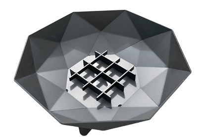 Iron Embers Outdoor Living > Firepits > Firepit Accessories Iron Embers Small Fire Grate - 3' Polygon & 4' Pyramid
