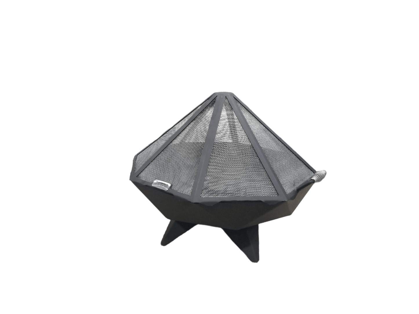 Iron Embers Outdoor Living > Firepits > Firepit Accessories Iron Embers Stainless Steel Spark Screen - 3' Polygon
