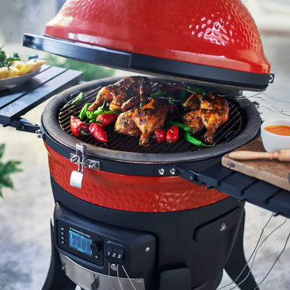 Kamado Joe Outdoor Cooking > Smokers > Charcoal Grills Kamado Joe - Konnected Joe Digital Charcoal Grill and Smoker