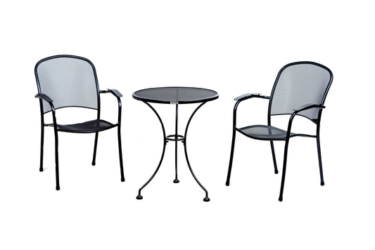 Kettler Outdoor Living > Patio Furniture > Dining Kettler 24" Bistro Set w/ 2 Chairs