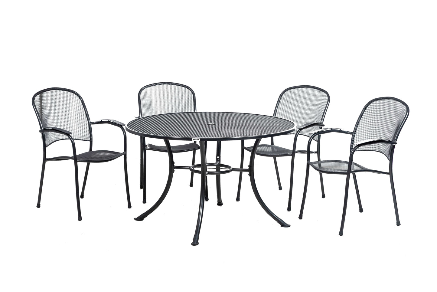 Kettler Outdoor Living > Patio Furniture > Dining Kettler 48" Dining Set w/ 4 Chairs