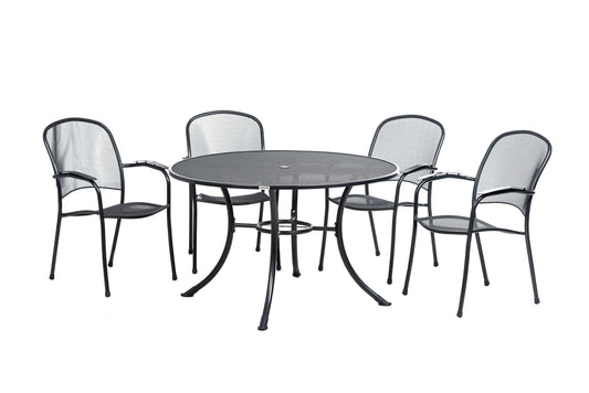 Kettler Outdoor Living > Patio Furniture > Dining Kettler 48" Dining Set w/ 4 Chairs