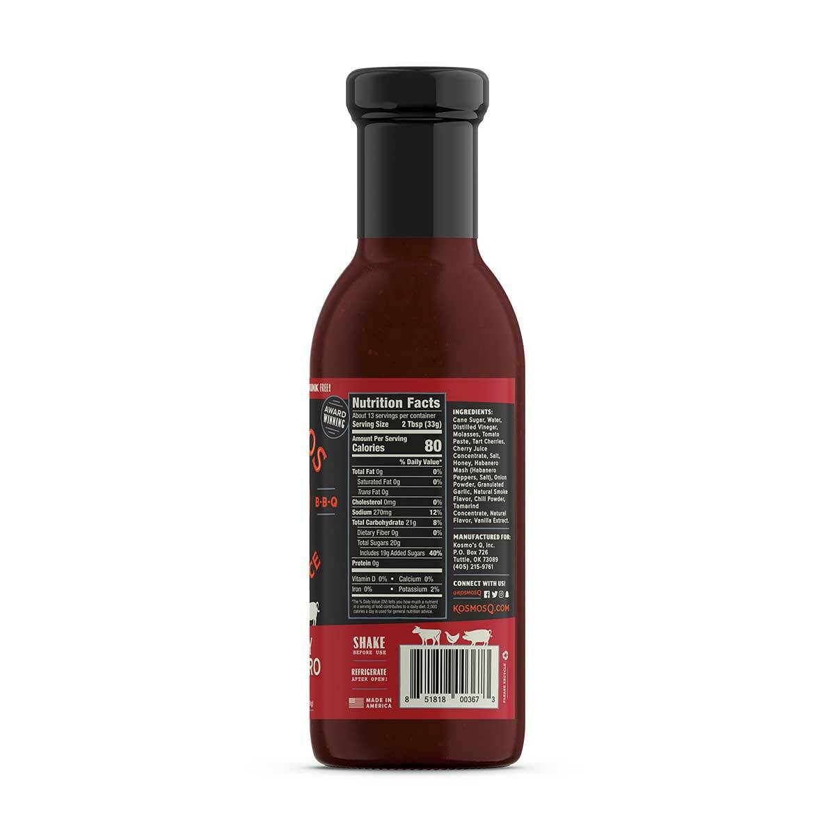 KOSMO'S Q Sauces - Cherry Habanero